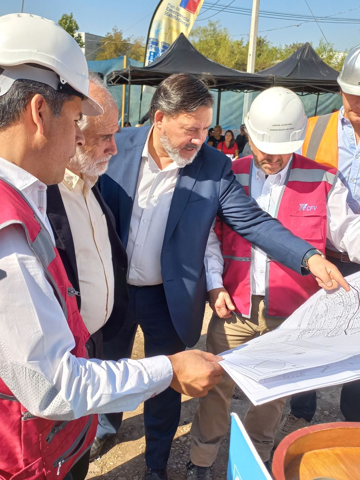 SERVIU“Cumbres de Huechuraba” dio el vamos a las obras con la