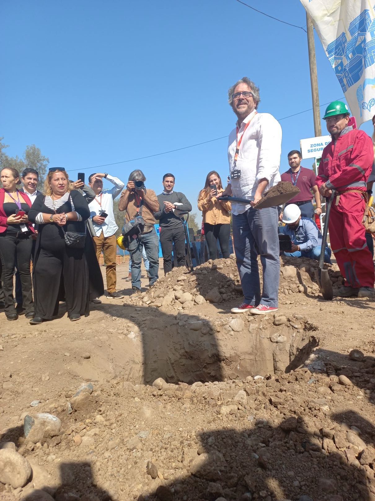 SERVIU“Cumbres de Huechuraba” dio el vamos a las obras con la